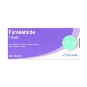 Crescent Pharma Furosemide 40mg Tablets