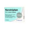 Crescent Pharma Naratriptan 2.5mg Film-coated Tablets