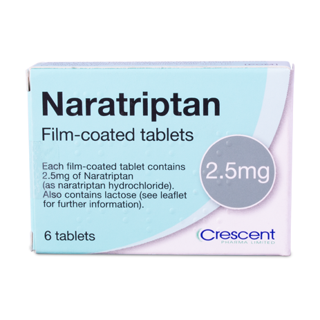 Naratriptan 2.5mg Film-coated Tablets