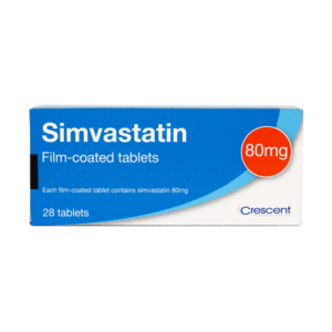 Simvastatin 80mg Film-coated Tablets