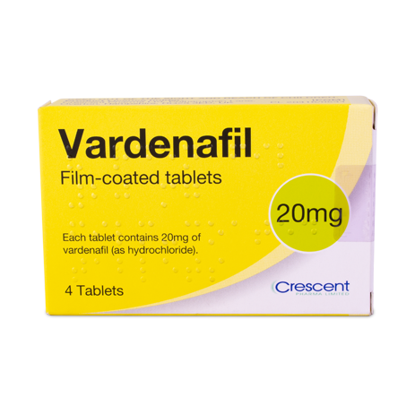 Vardenafil 20mg Film-coated Tablets