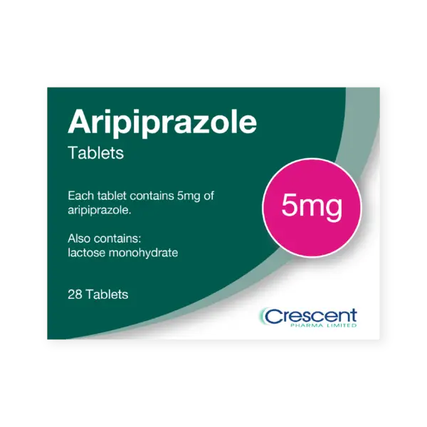 Aripiprazole 5mg Tablets, Crescent Pharmaceuticals, Crescent Pharma, Crescent Medical UK, Crescent Manufacturing, Crescent R&D, Thorpe Laboratoires, Andover Warehouse, Barnsley Warehouse, M&A Pharma, M&A Pharmachem, Archimedis, Uk Generic Medicine, Uk Pharmaceuticals