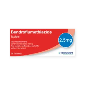 Bendroflumethiazide 2.5mg Tablets, Crescent Pharmaceuticals, Crescent Pharma, Crescent Medical UK, Crescent Manufacturing, Crescent R&D, Thorpe Laboratoires, Andover Warehouse, Barnsley Warehouse, M&A Pharma, M&A Pharmachem, Archimedis, Uk Generic Medicine, Uk Pharmaceuticals