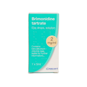 Brimonidine Tartrate 2mg/ml Eye Drops Solution