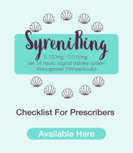 SyreniRing Checklist for Prescribers