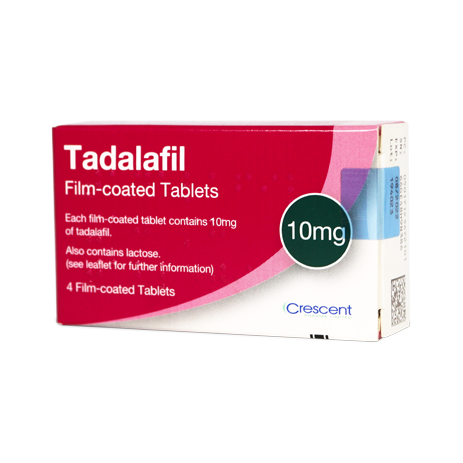Crescent Pharma Tadalafil 10mg Film-coated Tablets