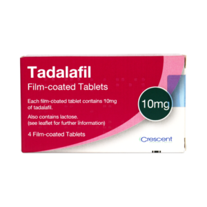 Crescent Pharma Tadalafil 10mg Film-coated Tablets