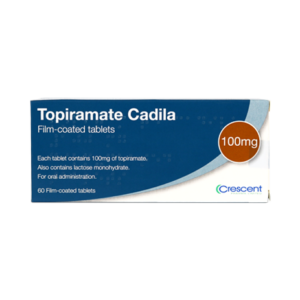 Crescent Pharma Topiramate 100mg Film-coated Tablets