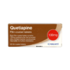 Crescent Pharma Quetiapine 100mg Film-coated Tablets