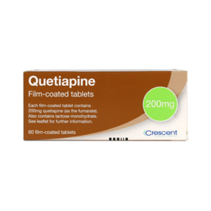 Crescent Pharma Quetiapine 200mg Film-coated Tablets