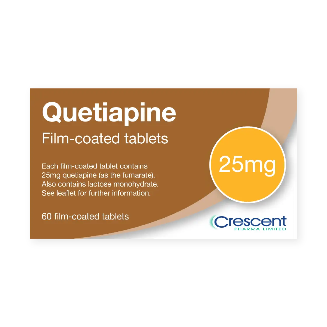 Quetiapine 25mg Film-coated Tablets, Crescent Pharmaceuticals, Crescent Pharma, Crescent Medical UK, Crescent Manufacturing, Crescent R&D, Thorpe Laboratoires, Andover Warehouse, Barnsley Warehouse, M&A Pharma, M&A Pharmachem, Archimedis, Uk Generic Medicine, Uk Pharmaceuticals