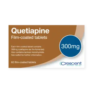 Quetiapine 300mg Film-coated Tablets, Crescent Pharmaceuticals, Crescent Pharma, Crescent Medical UK, Crescent Manufacturing, Crescent R&D, Thorpe Laboratoires, Andover Warehouse, Barnsley Warehouse, M&A Pharma, M&A Pharmachem, Archimedis, Uk Generic Medicine, Uk Pharmaceuticals