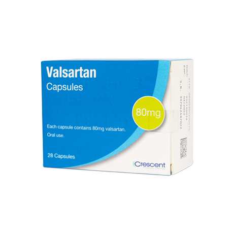 Crescent Pharma Valsartan 80mg Capsules