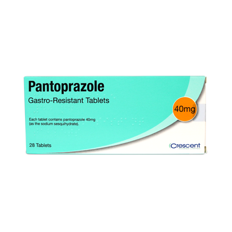 Crescent Pharma Pantoprazole 40mg Gastro-resistant Tablets
