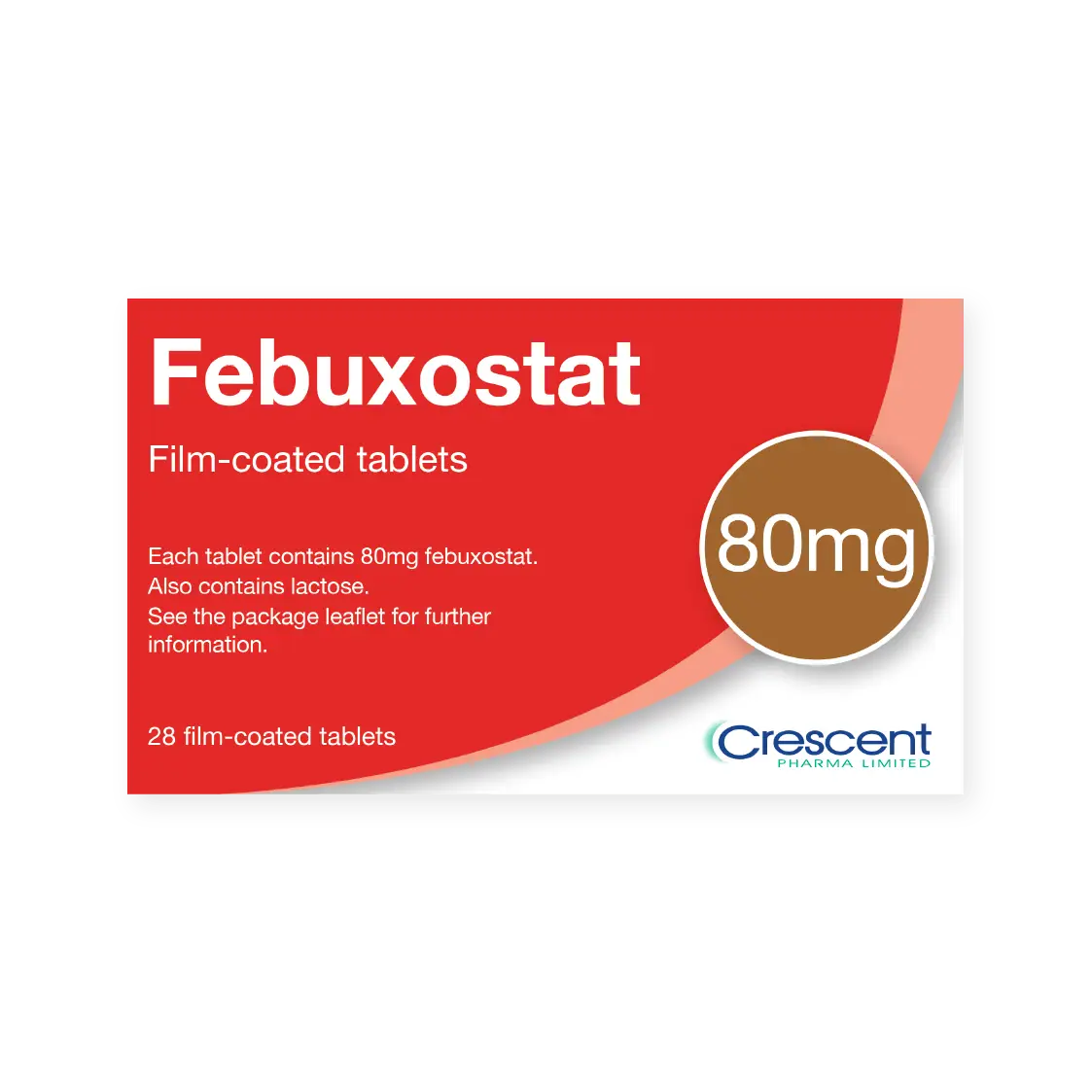 Febuxostat 80mg Film-coated Tablets, Crescent Pharmaceuticals, Crescent Pharma, Crescent Medical UK, Crescent Manufacturing, Crescent R&D, Thorpe Laboratoires, Andover Warehouse, Barnsley Warehouse, M&A Pharma, M&A Pharmachem, Archimedis, Uk Generic Medicine, Uk Pharmaceuticals