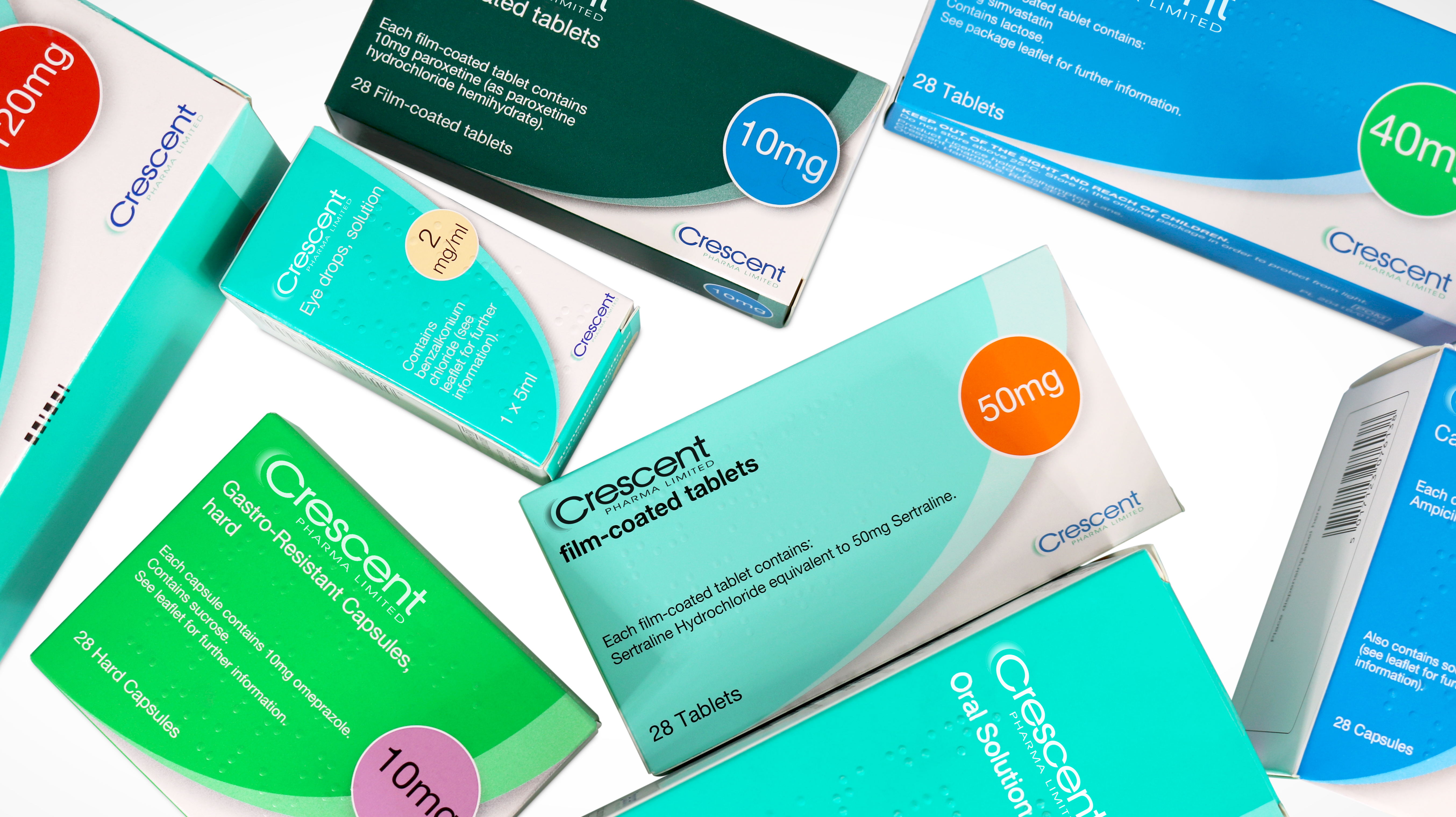 Crescent Products Crescent Pharma, Andover Warehouse, Barnsley Warehouse, Crescent Manufacturing, Crescent International, Thorpe Laboratories, Crescent Medical UK