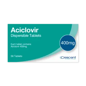 Aciclovir 400mg Dispersible Tablets, Crescent Pharmaceuticals, Crescent Pharma, Crescent Medical UK, Crescent Manufacturing, Crescent R&D, Thorpe Laboratoires, Andover Warehouse, Barnsley Warehouse, M&A Pharma, M&A Pharmachem, Archimedis, Uk Generic Medicine, Uk Pharmaceuticals
