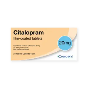 Citalopram 20mg Film-coated Tablets, Crescent Pharmaceuticals, Crescent Pharma, Crescent Medical UK, Crescent Manufacturing, Crescent R&D, Thorpe Laboratoires, Andover Warehouse, Barnsley Warehouse, M&A Pharma, M&A Pharmachem, Archimedis, Uk Generic Medicine, Uk Pharmaceuticals