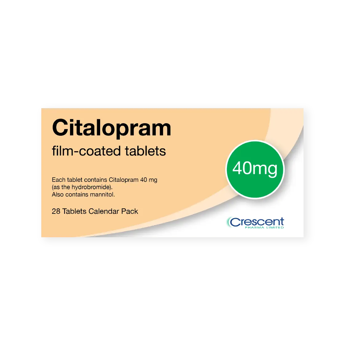 Citalopram 40mg Film-coated Tablets, Crescent Pharmaceuticals, Crescent Pharma, Crescent Medical UK, Crescent Manufacturing, Crescent R&D, Thorpe Laboratoires, Andover Warehouse, Barnsley Warehouse, M&A Pharma, M&A Pharmachem, Archimedis, Uk Generic Medicine, Uk Pharmaceuticals