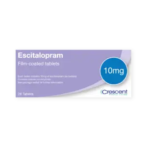 Escitalopram 10mg Film-coated Tablets, Crescent Pharmaceuticals, Crescent Pharma, Crescent Medical UK, Crescent Manufacturing, Crescent R&D, Thorpe Laboratoires, Andover Warehouse, Barnsley Warehouse, M&A Pharma, M&A Pharmachem, Archimedis, Uk Generic Medicine, Uk Pharmaceuticals