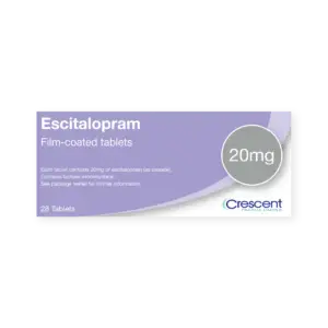 Escitalopram 20mg Film-coated Tablets, Crescent Pharmaceuticals, Crescent Pharma, Crescent Medical UK, Crescent Manufacturing, Crescent R&D, Thorpe Laboratoires, Andover Warehouse, Barnsley Warehouse, M&A Pharma, M&A Pharmachem, Archimedis, Uk Generic Medicine, Uk Pharmaceuticals