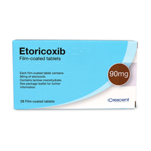 Etoricoxib 90mg Film-Coated Tablets, Crescent Pharmaceuticals, Crescent Pharma, Crescent Medical UK, Crescent Manufacturing, Crescent R&D, Thorpe Laboratoires, Andover Warehouse, Barnsley Warehouse, M&A Pharma, M&A Pharmachem, Archimedis, Uk Generic Medicine, Uk Pharmaceuticals