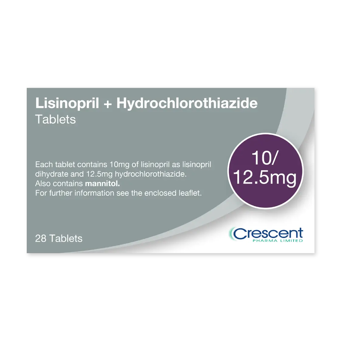 Lisinopril + Hydrochlorothiazide 10mg/12.5mg Tablets, Crescent Pharmaceuticals, Crescent Pharma, Crescent Medical UK, Crescent Manufacturing, Crescent R&D, Thorpe Laboratoires, Andover Warehouse, Barnsley Warehouse, M&A Pharma, M&A Pharmachem, Archimedis, Uk Generic Medicine, Uk Pharmaceuticals