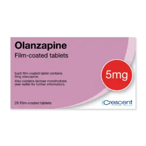 Olanzapine 5mg Film-coated Tablets, Crescent Pharmaceuticals, Crescent Pharma, Crescent Medical UK, Crescent Manufacturing, Crescent R&D, Thorpe Laboratoires, Andover Warehouse, Barnsley Warehouse, M&A Pharma, M&A Pharmachem, Archimedis, Uk Generic Medicine, Uk Pharmaceuticals