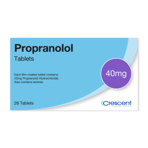 Propranolol 40mg Tablets, Crescent Pharmaceuticals, Crescent Pharma, Crescent Medical UK, Crescent Manufacturing, Crescent R&D, Thorpe Laboratoires, Andover Warehouse, Barnsley Warehouse, M&A Pharma, M&A Pharmachem, Archimedis, Uk Generic Medicine, Uk Pharmaceuticals