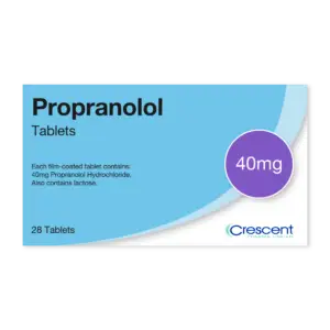 Propranolol 40mg Tablets, Crescent Pharmaceuticals, Crescent Pharma, Crescent Medical UK, Crescent Manufacturing, Crescent R&D, Thorpe Laboratoires, Andover Warehouse, Barnsley Warehouse, M&A Pharma, M&A Pharmachem, Archimedis, Uk Generic Medicine, Uk Pharmaceuticals