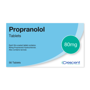 Propranolol 80mg Tablets, Crescent Pharmaceuticals, Crescent Pharma, Crescent Medical UK, Crescent Manufacturing, Crescent R&D, Thorpe Laboratoires, Andover Warehouse, Barnsley Warehouse, M&A Pharma, M&A Pharmachem, Archimedis, Uk Generic Medicine, Uk Pharmaceuticals