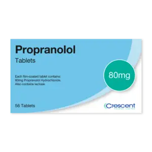 Propranolol 80mg Tablets, Crescent Pharmaceuticals, Crescent Pharma, Crescent Medical UK, Crescent Manufacturing, Crescent R&D, Thorpe Laboratoires, Andover Warehouse, Barnsley Warehouse, M&A Pharma, M&A Pharmachem, Archimedis, Uk Generic Medicine, Uk Pharmaceuticals
