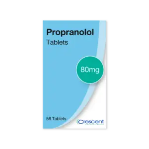 Propranolol 80mg Tablets_Pot, Crescent Pharmaceuticals, Crescent Pharma, Crescent Medical UK, Crescent Manufacturing, Crescent R&D, Thorpe Laboratoires, Andover Warehouse, Barnsley Warehouse, M&A Pharma, M&A Pharmachem, Archimedis, Uk Generic Medicine, Uk Pharmaceuticals
