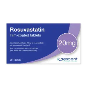 Rosuvastatin 20mg Film-coated Tablets, Crescent Pharmaceuticals, Crescent Pharma, Crescent Medical UK, Crescent Manufacturing, Crescent R&D, Thorpe Laboratoires, Andover Warehouse, Barnsley Warehouse, M&A Pharma, M&A Pharmachem, Archimedis, Uk Generic Medicine, Uk Pharmaceuticals