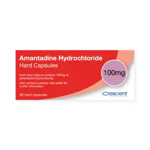 Amantadine 100mg Hard Capsules, Crescent Pharmaceuticals, Crescent Pharma, Crescent Medical UK, Crescent Manufacturing, Crescent R&D, Thorpe Laboratoires, Andover Warehouse, Barnsley Warehouse, M&A Pharma, M&A Pharmachem, Archimedis, Uk Generic Medicine, Uk Pharmaceuticals