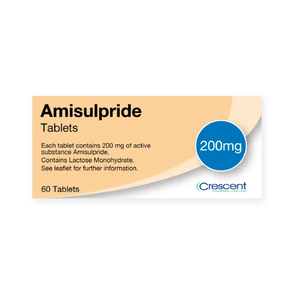 Amisulpride 200mg Tablets, Crescent Pharmaceuticals, Crescent Pharma, Crescent Medical UK, Crescent Manufacturing, Crescent R&D, Thorpe Laboratoires, Andover Warehouse, Barnsley Warehouse, M&A Pharma, M&A Pharmachem, Archimedis, Uk Generic Medicine, Uk Pharmaceuticals
