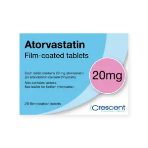Atorvastatin 20mg Film-coated Tablets, Crescent Pharmaceuticals, Crescent Pharma, Crescent Medical UK, Crescent Manufacturing, Crescent R&D, Thorpe Laboratoires, Andover Warehouse, Barnsley Warehouse, M&A Pharma, M&A Pharmachem, Archimedis, Uk Generic Medicine, Uk Pharmaceuticals