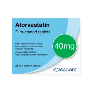 Atorvastatin 40mg Film-coated Tablets, Crescent Pharmaceuticals, Crescent Pharma, Crescent Medical UK, Crescent Manufacturing, Crescent R&D, Thorpe Laboratoires, Andover Warehouse, Barnsley Warehouse, M&A Pharma, M&A Pharmachem, Archimedis, Uk Generic Medicine, Uk Pharmaceuticals
