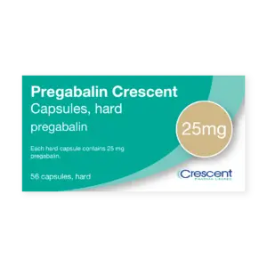 Pregabalin 25mg Capsules, Crescent Pharmaceuticals, Crescent Pharma, Crescent Medical UK, Crescent Manufacturing, Crescent R&D, Thorpe Laboratoires, Andover Warehouse, Barnsley Warehouse, M&A Pharma, M&A Pharmachem, Archimedis, Uk Generic Medicine, Uk Pharmaceuticals