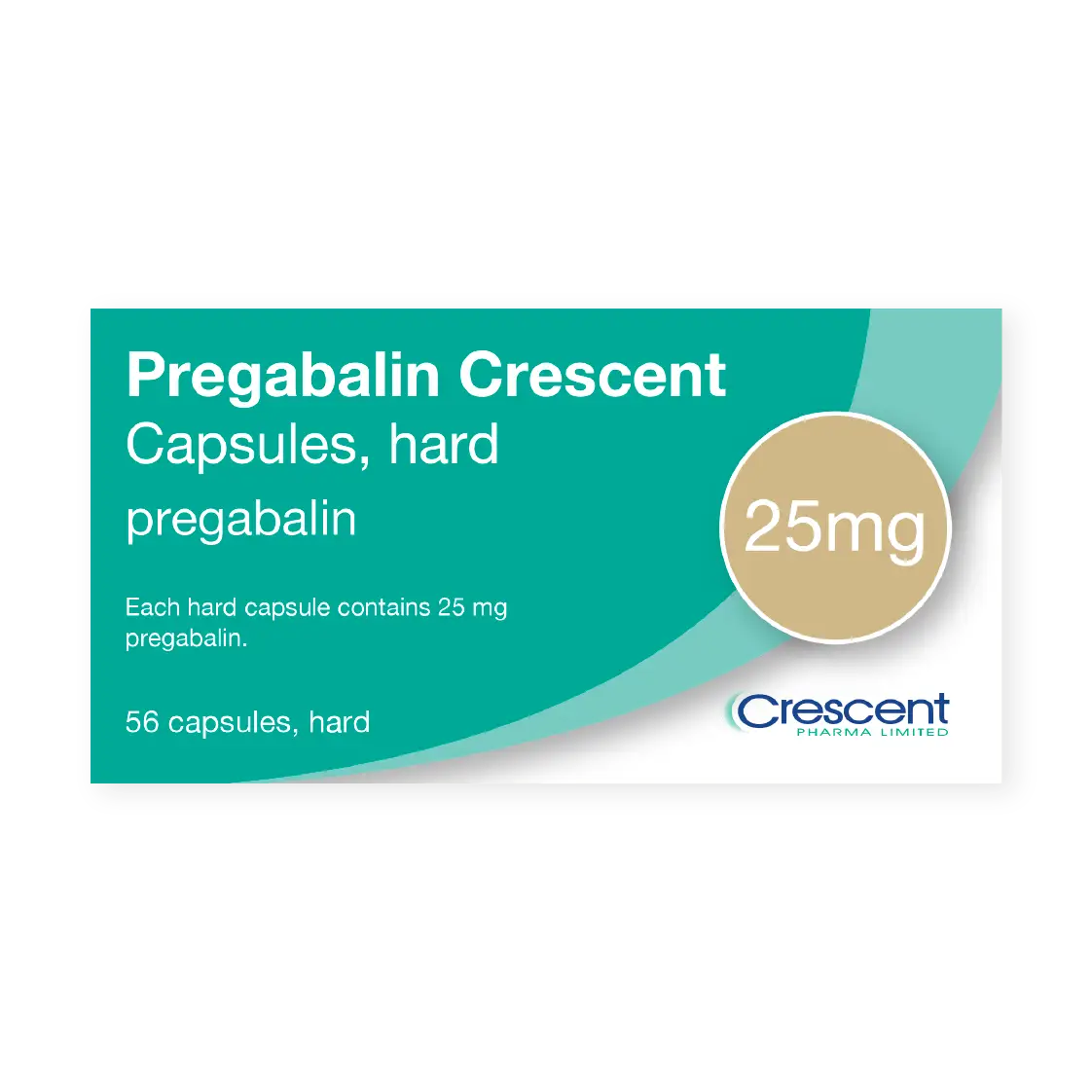 Pregabalin 25mg Capsules, Crescent Pharmaceuticals, Crescent Pharma, Crescent Medical UK, Crescent Manufacturing, Crescent R&D, Thorpe Laboratoires, Andover Warehouse, Barnsley Warehouse, M&A Pharma, M&A Pharmachem, Archimedis, Uk Generic Medicine, Uk Pharmaceuticals