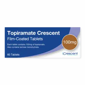 Topiramate 100mg Film-coated Tablets, Crescent Pharmaceuticals, Crescent Pharma, Crescent Medical UK, Crescent Manufacturing, Crescent R&D, Thorpe Laboratoires, Andover Warehouse, Barnsley Warehouse, M&A Pharma, M&A Pharmachem, Archimedis, Uk Generic Medicine, Uk Pharmaceuticals