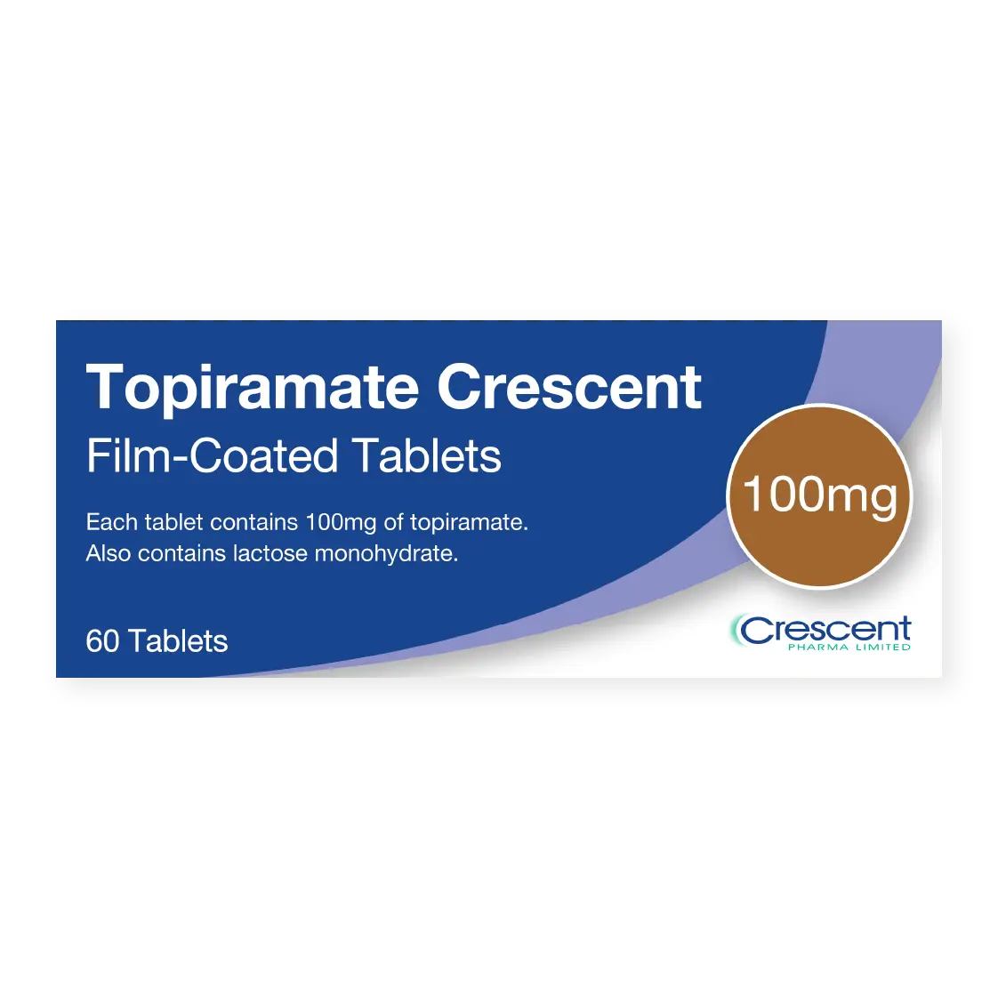 Topiramate 100mg Film-coated Tablets, Crescent Pharmaceuticals, Crescent Pharma, Crescent Medical UK, Crescent Manufacturing, Crescent R&D, Thorpe Laboratoires, Andover Warehouse, Barnsley Warehouse, M&A Pharma, M&A Pharmachem, Archimedis, Uk Generic Medicine, Uk Pharmaceuticals