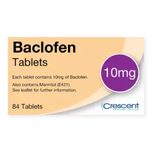 Baclofen 10mg Tablets, Crescent Pharmaceuticals, Crescent Pharma, Crescent Medical UK, Crescent Manufacturing, Crescent R&D, Thorpe Laboratoires, Andover Warehouse, Barnsley Warehouse, M&A Pharma, M&A Pharmachem, Archimedis, Uk Generic Medicine, Uk Pharmaceuticals