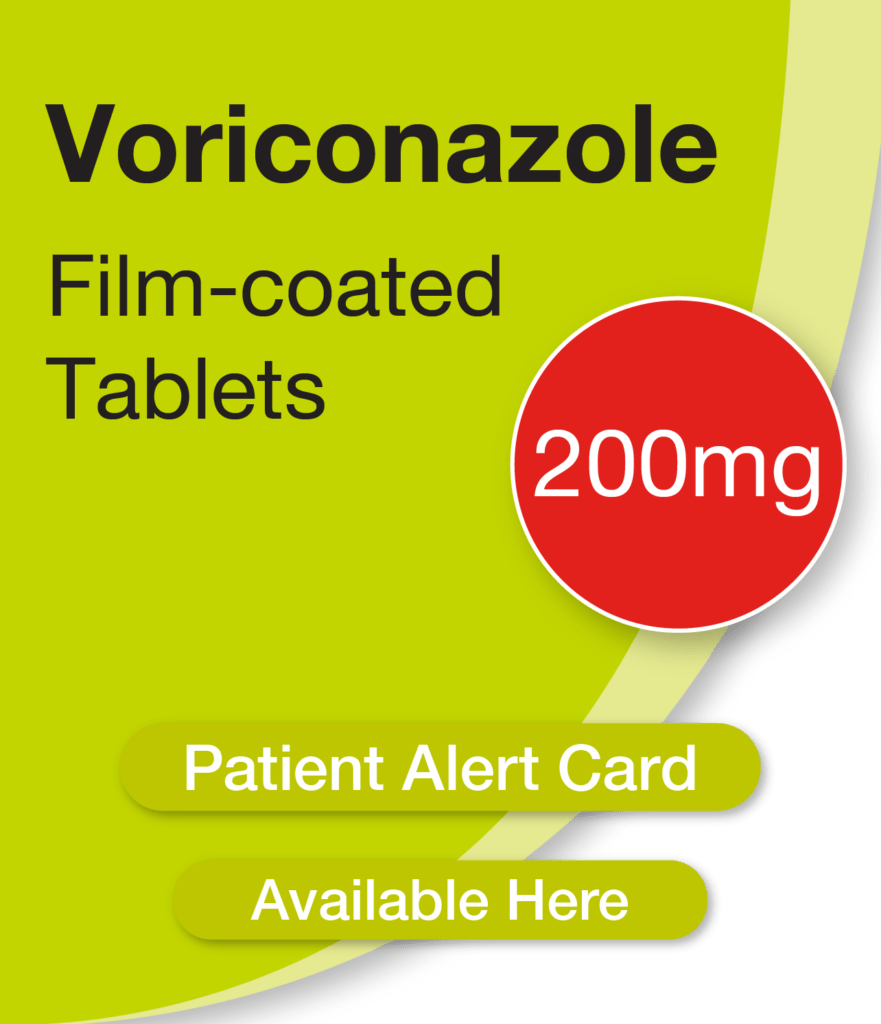 Voriconazole Tablets, Crescent Pharmaceuticals, Crescent Pharma, Crescent Medical UK, Crescent Manufacturing, Crescent R&D, Thorpe Laboratoires, Andover Warehouse, Barnsley Warehouse, M&A Pharma, M&A Pharmachem, Archimedis, Uk Generic Medicine, Uk Pharmaceuticals