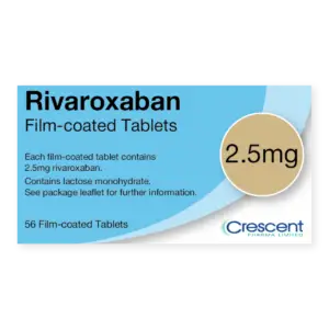 Rivaroxaban 2.5mg film-coated Tablets, Crescent Pharmaceuticals, Crescent Pharma, Crescent Medical UK, Crescent Manufacturing, Crescent R&D, Thorpe Laboratoires, Andover Warehouse, Sheffield Warehouse, Barnsley Warehouse, M&A Pharma, M&A Pharmachem, Archimedis, Uk Generic Medicine, Uk Pharmaceuticals, Pharma, Crescent Pharma Supply, Crescent Pharma Supplier, Crescent Pharma Facility, UK Medicine Supplier, Drug-manufacturing facilities, New Warehouse, UK medicine Market, NHS Supplier